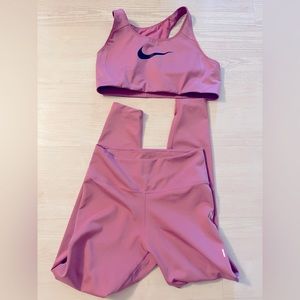 Nike Sportsbra Large and Leggings Small